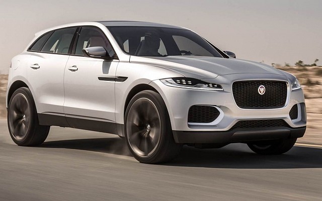 2017 Second Generation Jaguar F-Pace SUV India Front Side Profile