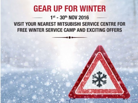 Mitsubishi Brings Winter Service Camp