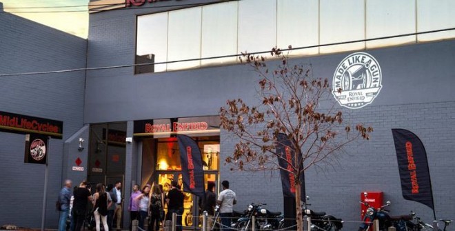 Royal Enfield Inaugurated its First Showroom In Melbourne