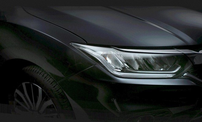 2017 Facelift Honda City Teaser Image Headlamp Released