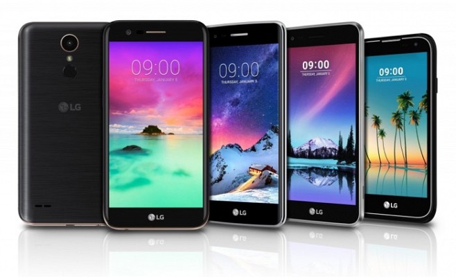 LG K-series smartphones