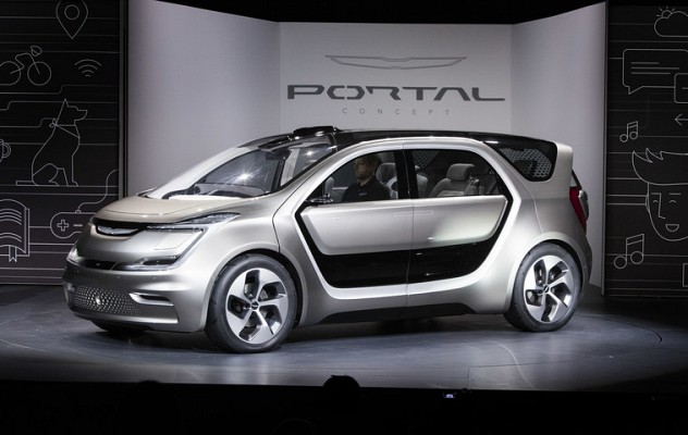 Chrysler Portal All Electric Autonomous Concept Unveiled at CES 2017
