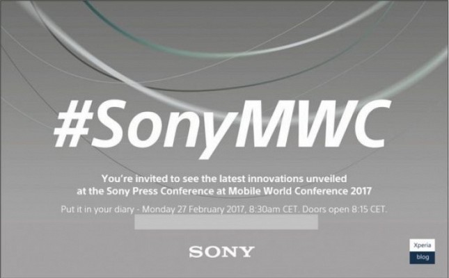 Sony at MWC 2017