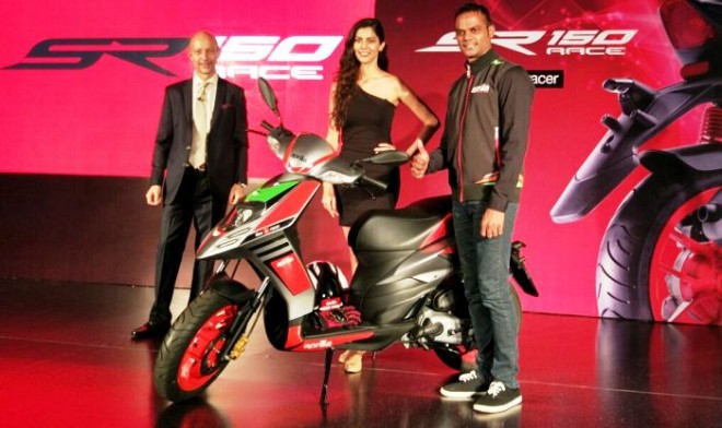 Aprilia SR150 Race Edition Launched in India at INR 70,061 (Ex-showroom, Pune)
