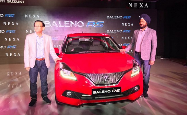 Maruti Suzuki Baleno RS Launched in India at INR 8.69 Lakh