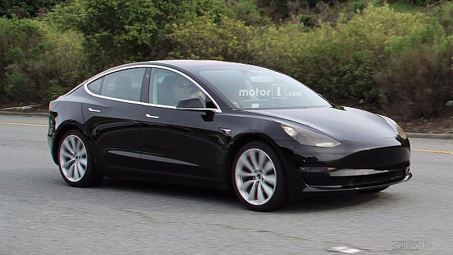 Production-Ready Tesla Model 3 Caught Inside-out on Camera Completely Undisguised