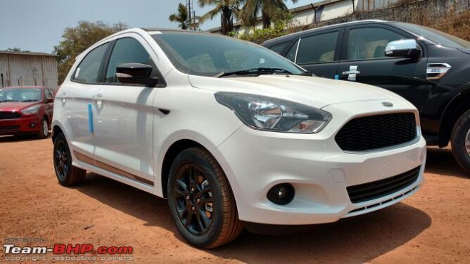 2017 Ford Figo Sports Spotted at Dealer Yard, Launch Soon
