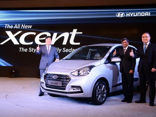 2017 Hyundai Xcent facelift Launched in India, Starting at INR 5.38 Lakh