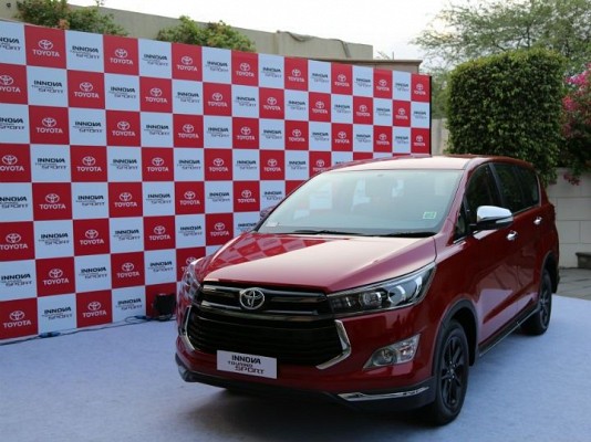Toyota Launches Innova Crysta Touring Sport Launched in India