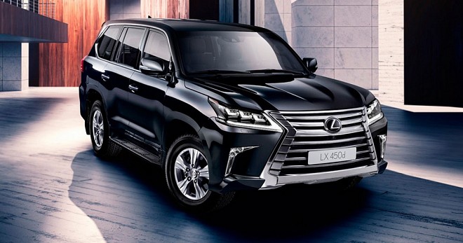 Lexus LX450d Flagship SUV Launched in India at INR 2.32 Crore