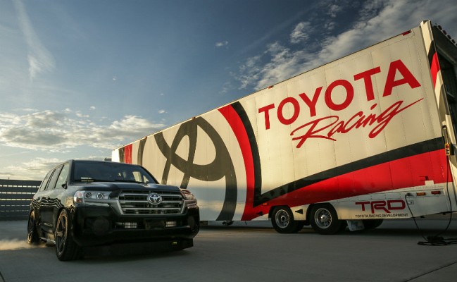 Toyota Land Speed Cruiser wins the title of  World’s Fastest SUV
