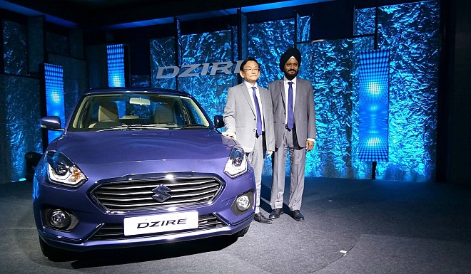 2017 Maruti Suzuki Dzire Launched in India, Starting at INR 5.45 Lakh