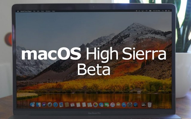 macOS High Sierra Public Beta Version