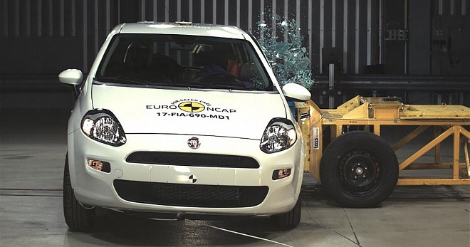 Fiat Punto scored a zero- stars the first time in the history of Euro NCAP