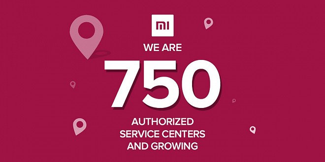 Xiaomi Touches 750 Authorized Service Centers In India