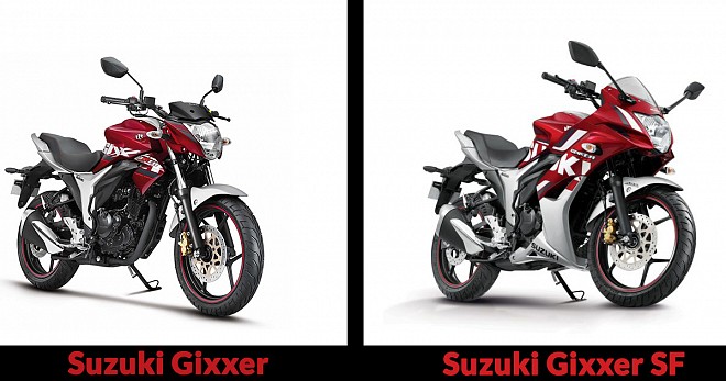 Suzuki Gixxer and Gixxer SF