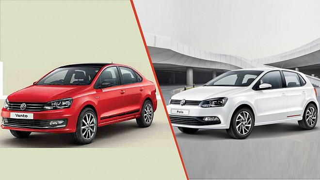 Volkswagen Polo Pace and Vento Sport