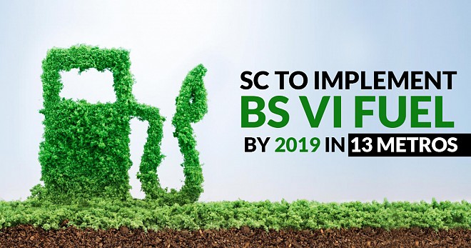 SC To Implement BS VI Fuel By 2019 In 13 Metros