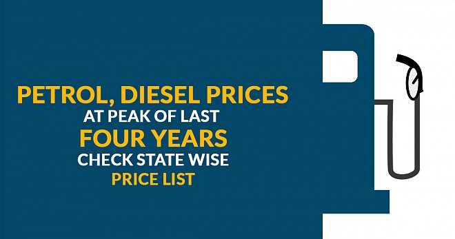 Petrol, Diesel Prices at Peak