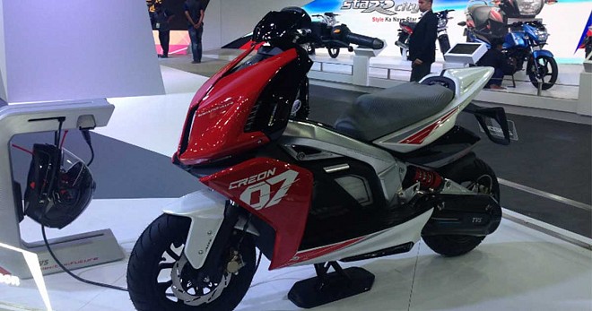 Upcoming TVS E-Scooters