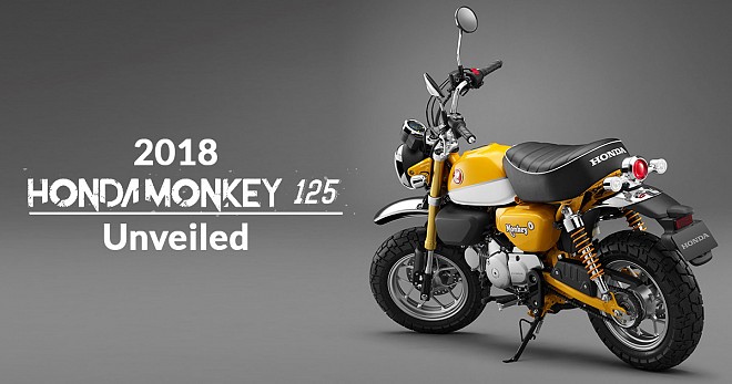 2018 Honda Monkey 125 Unveiled