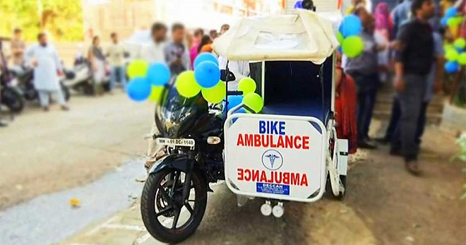  Bike Ambulance in Mumbai