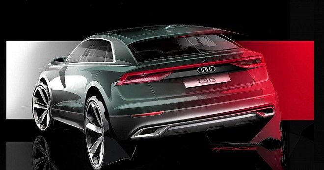 Audi Q8 Sketch