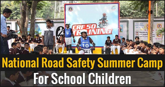 HMSI National Road Safety Summer Camp