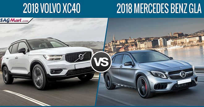 Volvo XC40 vs Mercedes Benz