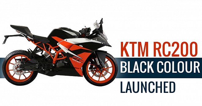 KTM RC 200 Black
