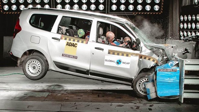 Renault Lodgy NCAP Crash Test