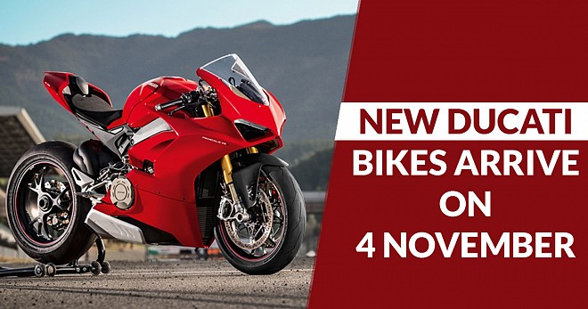 Ducati Bikes Arrive November