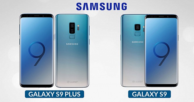 Ice Blue Gradient Color variant of Galaxy S9 and S9+