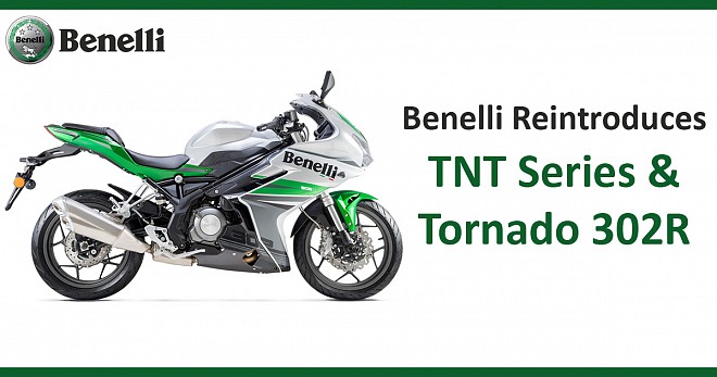 Benelli Reintroduces TNT 300 and 600i