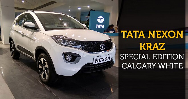  Tata Nexon Kraz Special Edition Calgary White
