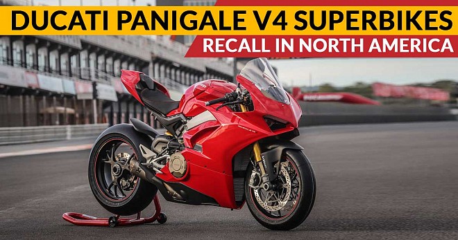 Ducati Panigale V4 Recall