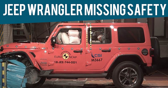 Jeep Wrangler Missing Safety