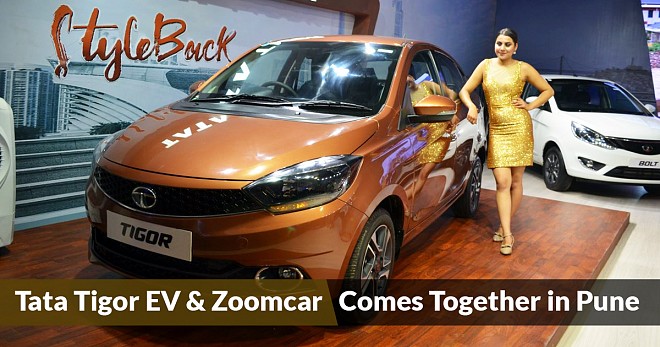Tigor EV and Zoomcar Comes Together in Pune