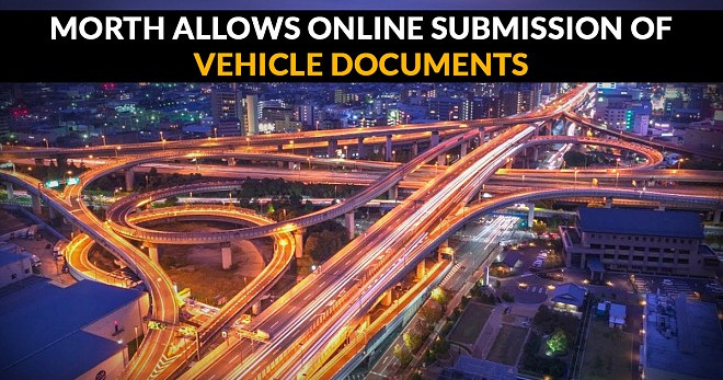 Morth Allows Online Submission of Vehicle Documents