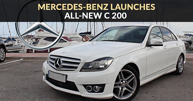 Mercedes-Benz launches all-new C 200