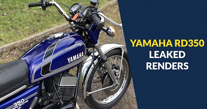 Yamaha RD350 Leaked Renders
