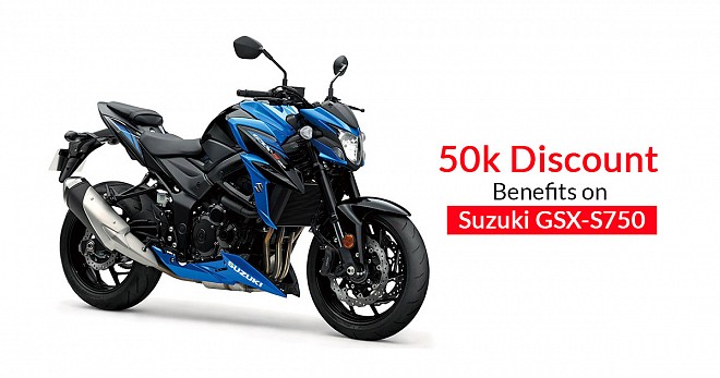 Suzuki GSX-S750 Discount Benefits