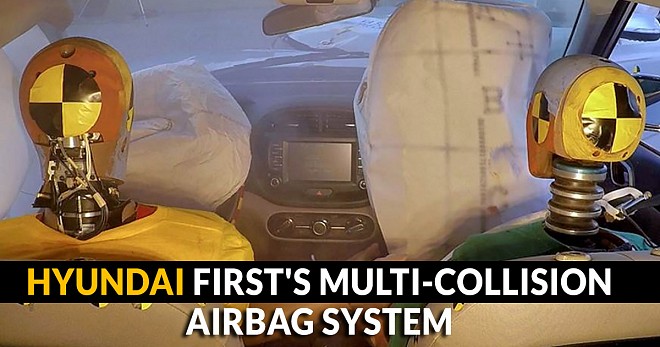 Hyundai Multi-collision Airbag System