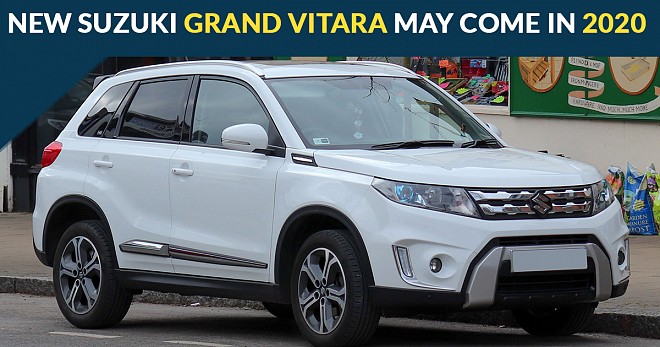 New Suzuki Grand Vitara Come in 2020