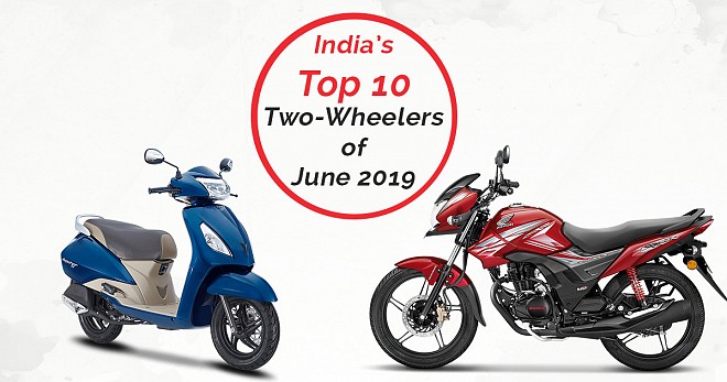 India Top Ten Two Wheelers