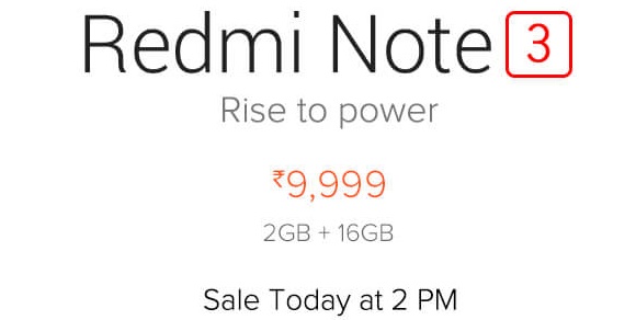 Xiaomi well known various products are going for open sale today at 2pm