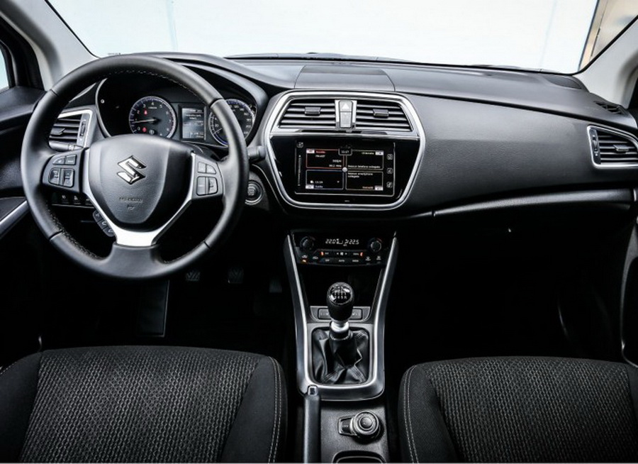 New Suzuki SX4 S-Cross Facelift interior