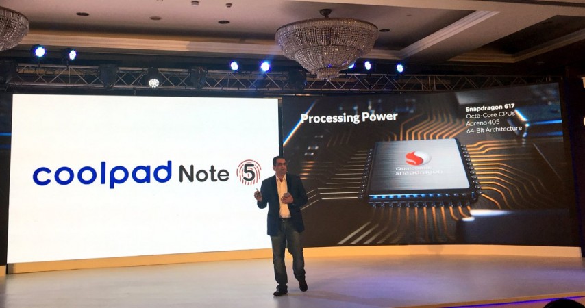 Coolpad Launched Note 5 With 4GB RAM And 4010 mAh Battery in India