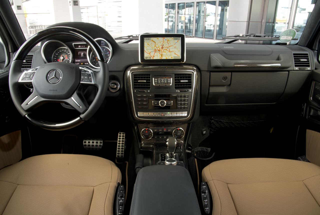 Mercedes AMG G 63 Edition 463 inside the cabin