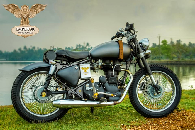 1978 Royal Enfield as Retro-Naut